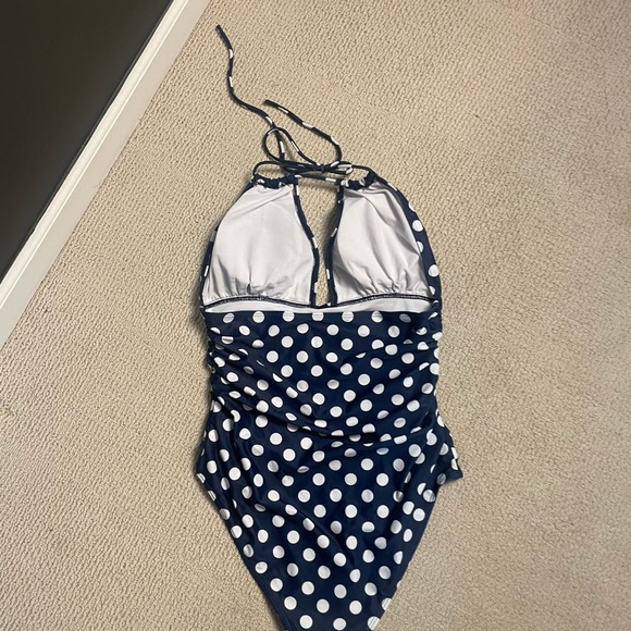 717. Woman’s One Piece Monokini Retro Swimsuit - Picture 7 of 10